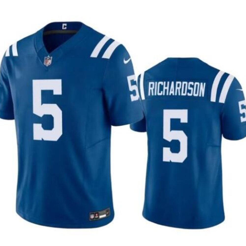 Indianapolis Colts Anthony Richardson Vapor F.U.S.E. Limited Royal Jersey